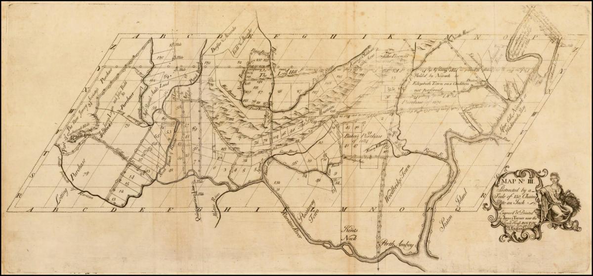 harta colonial Boston
