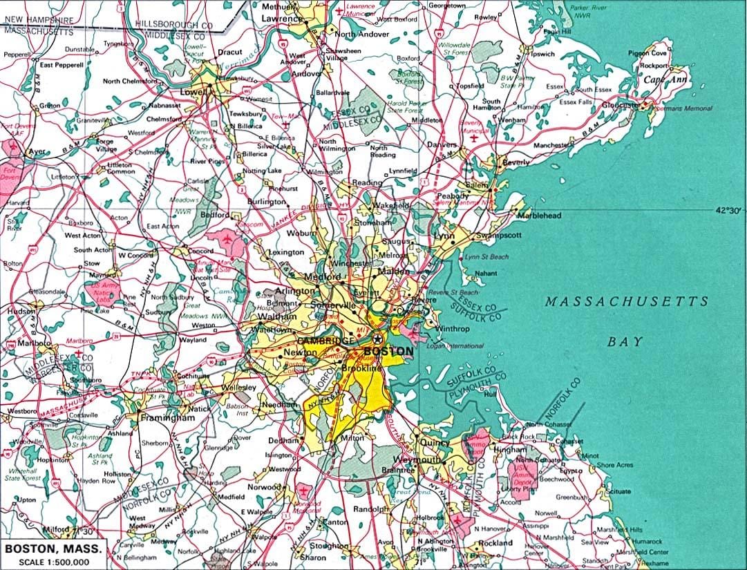 harta Boston