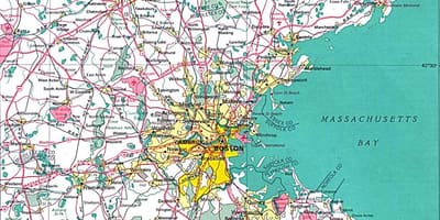 Harta Boston