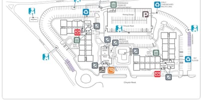 Harta Natick Mall
